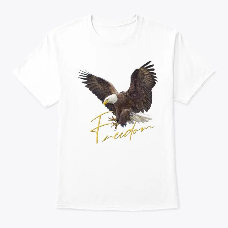 "Freedom" Christian art t-shirt